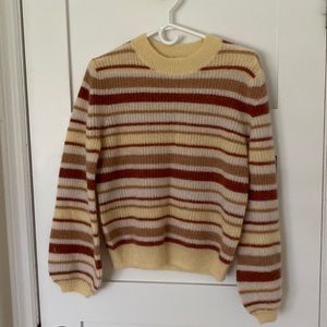 Aritzia Little Moon Stripe Sweater
